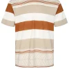 Mand Anerkjendt Akkikki S/S Jacquard Tee - Wood Thrush