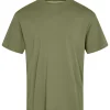 Mand Anerkjendt Akkikki S/S Logo Tee Noos - Olivine