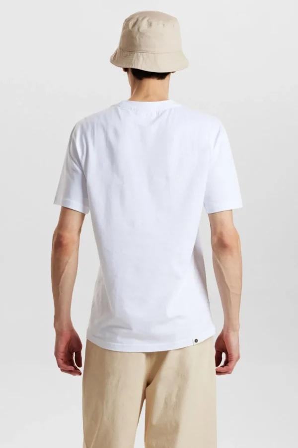 Mand Anerkjendt Akkikki S/S Logo Tee Noos - White