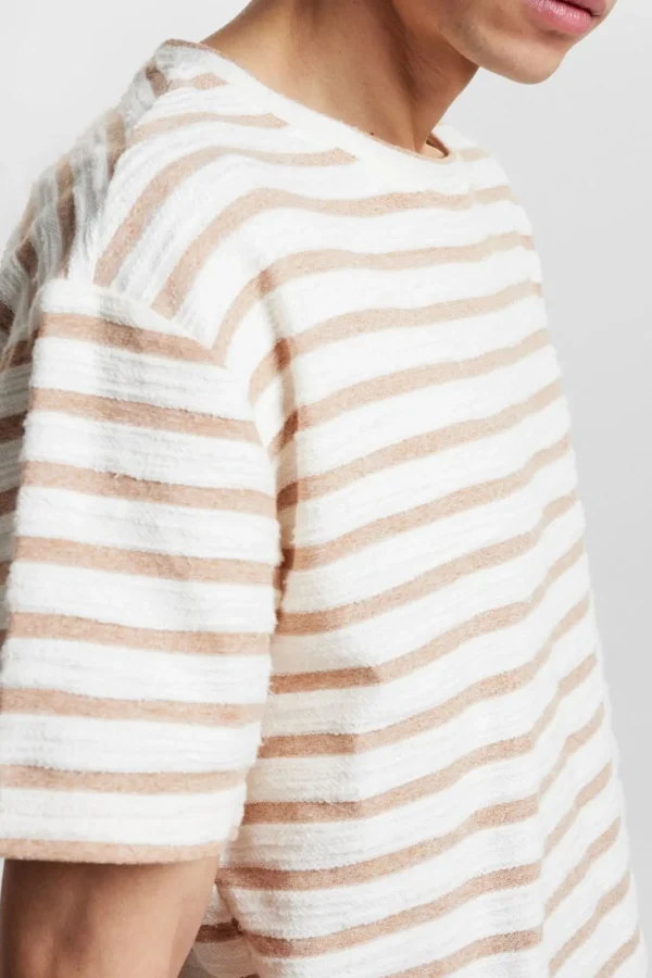 Mand Anerkjendt Akkikki S/S Structure Stripe - Incense