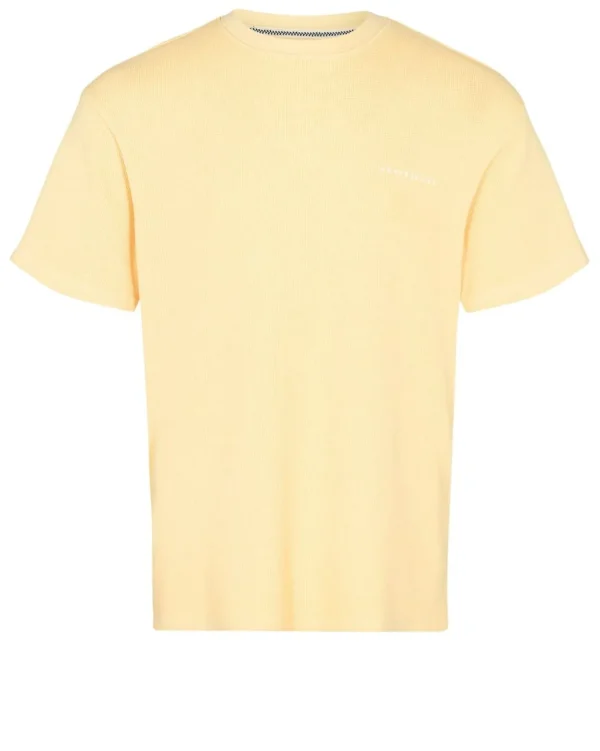 Mand Anerkjendt Akkikki S/S Waffle Tee - Impala