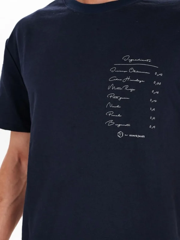 Mand Anerkjendt Akkikki Stiofan - C Tee - Dark Navy