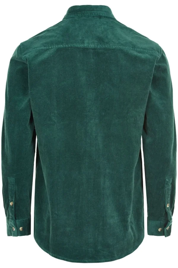 Mand Anerkjendt Akkonrad Corduroy Shirt - Pine Grove