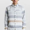 Mand Anerkjendt Akkonrad L/S Jacquard Shirt - Wood Thrush