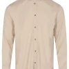 Mand Anerkjendt Akkonrad Tensel Shirt - Brown Rice