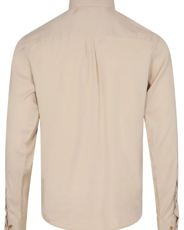 Mand Anerkjendt Akkonrad Tensel Shirt - Brown Rice