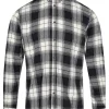 Mand Anerkjendt Akleif Flannel Check Shirt - Caviar