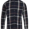 Mand Anerkjendt Akleif Flannel Check Shirt - Sky Captain