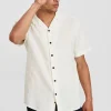 Mand Anerkjendt Akleo Linen Shirt - Tofu