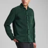 Mand Anerkjendt Akloge Corduroy Overshirt - Pine Grove