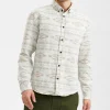 Mand Anerkjendt Aklouis Aop Cord Shirt - Brown Rice