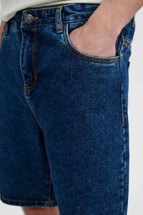 Mand Anerkjendt Aklt Dad Denim - Medium Blue Denim