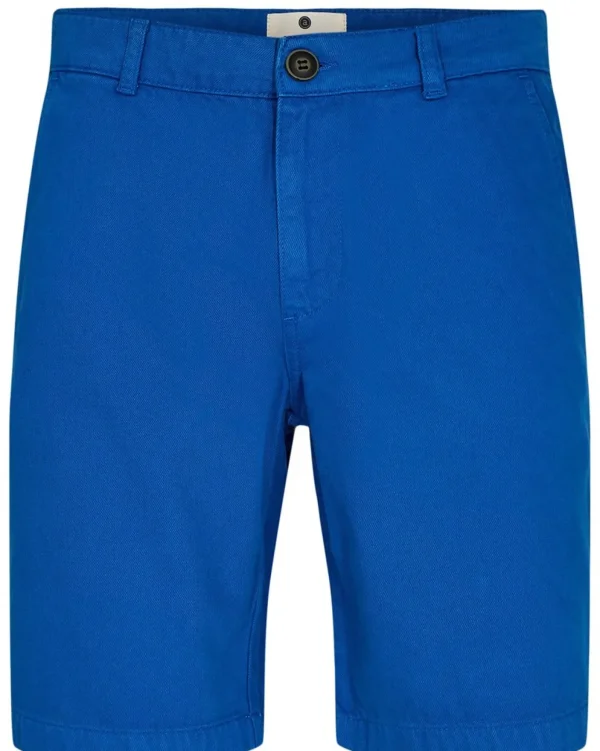 Mand Anerkjendt Aklt James Twill Shorts - True Blue