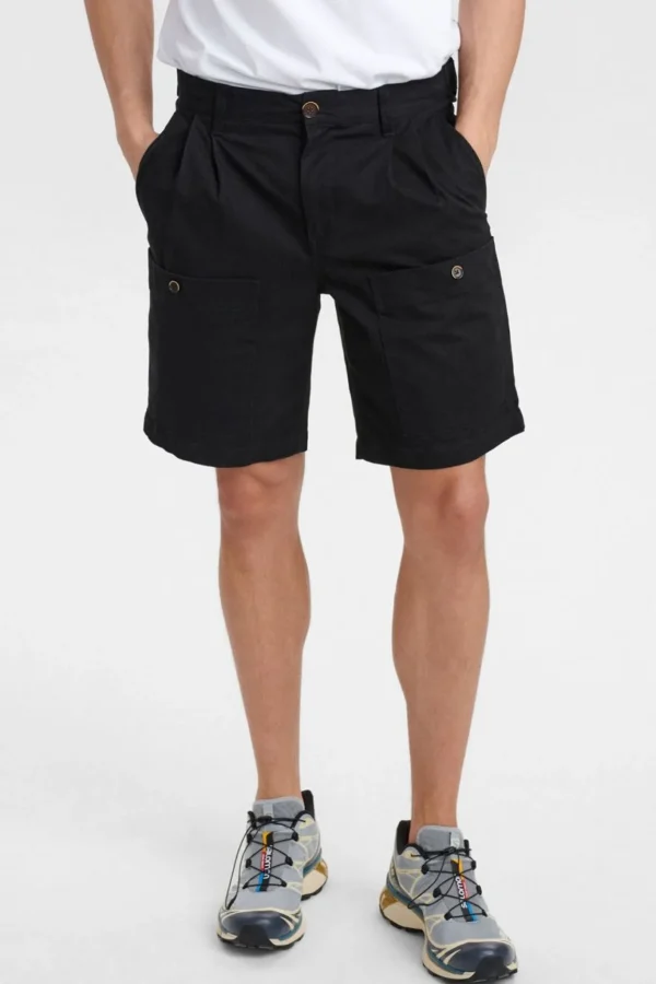 Mand Anerkjendt Aklt Jan Cargo Shorts - Caviar