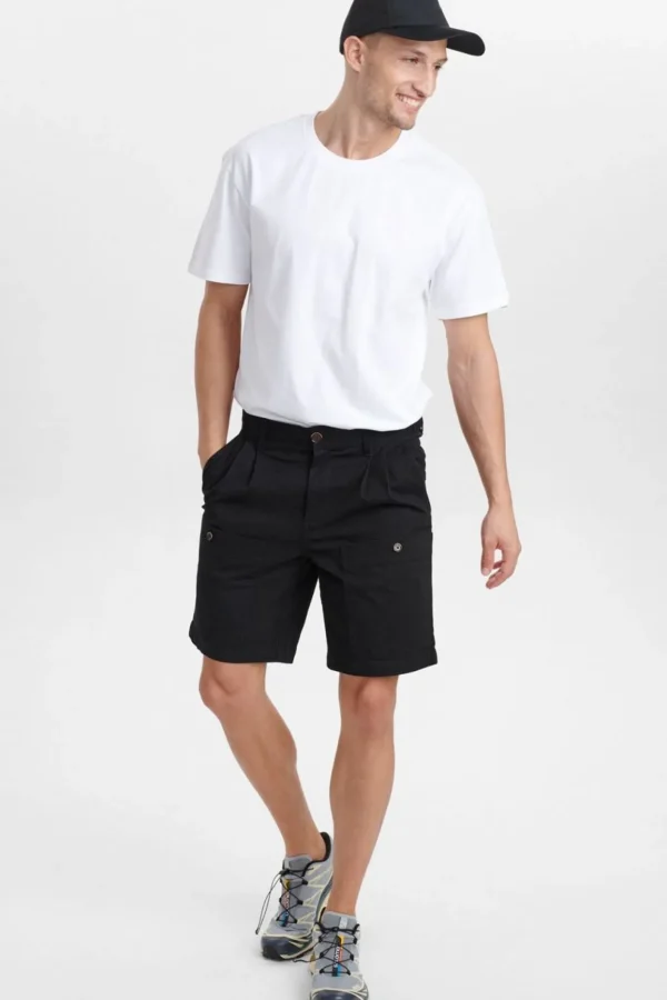 Mand Anerkjendt Aklt Jan Cargo Shorts - Caviar