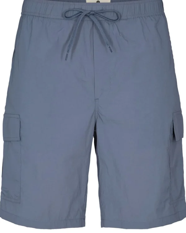 Mand Anerkjendt Aklt Jan Ela Cargo Short - Cornet Blue