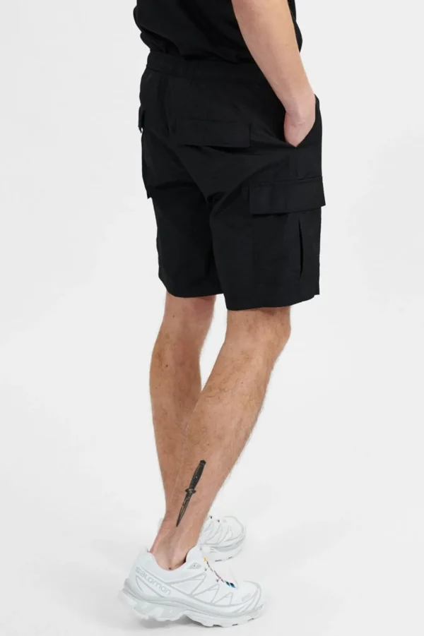 Mand Anerkjendt Aklt Jan Ela Cargo Short - Caviar