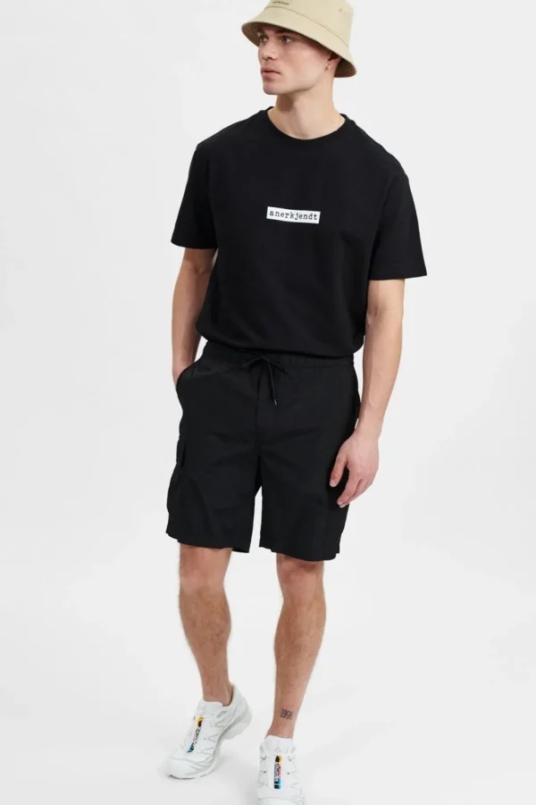 Mand Anerkjendt Aklt Jan Ela Cargo Short - Caviar