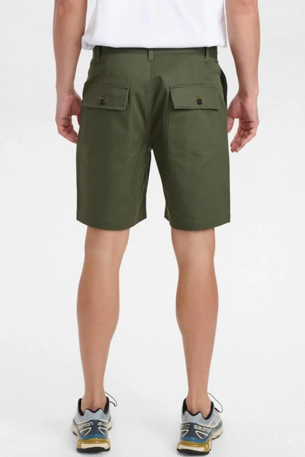 Mand Anerkjendt Aklt Jan Fattique Worker Shorts - R. Green