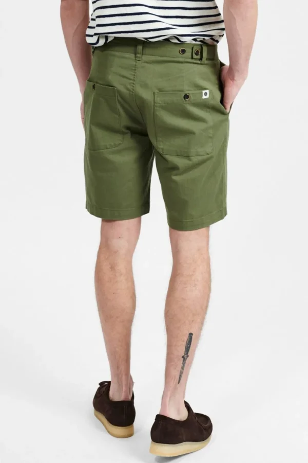 Mand Anerkjendt Aklt John Organic Shorts - Olivine