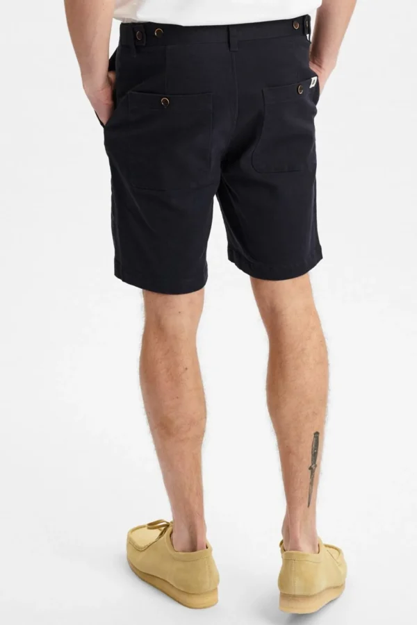 Mand Anerkjendt Aklt John Organic Shorts - Sky Captain