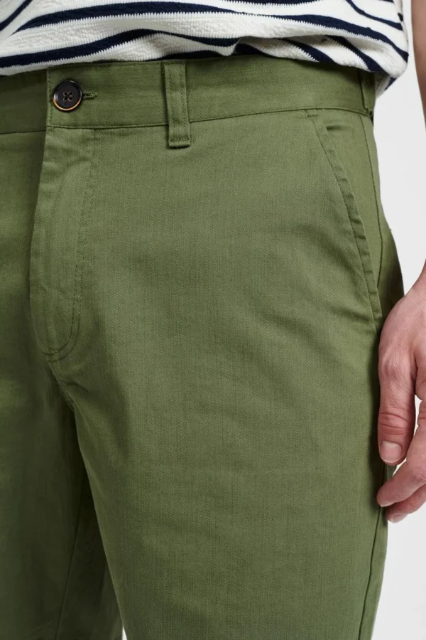 Mand Anerkjendt Aklt John Organic Shorts - Olivine