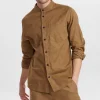 Mand Anerkjendt Aklukas Linen Shirt - Cub