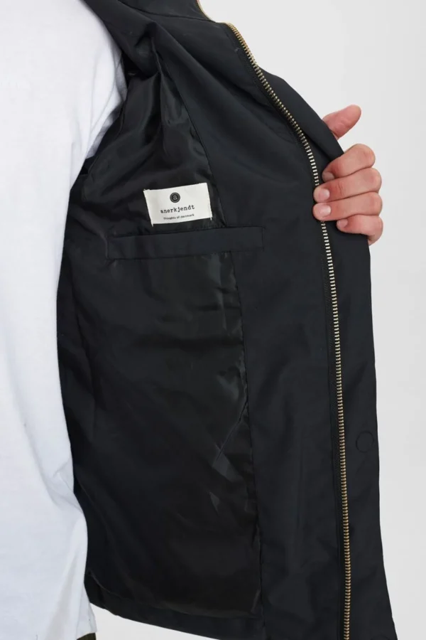 Mand Anerkjendt Akmads Padded Jacket - Caviar