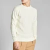 Mand Anerkjendt Aknico Jacquard Knit - Tofu