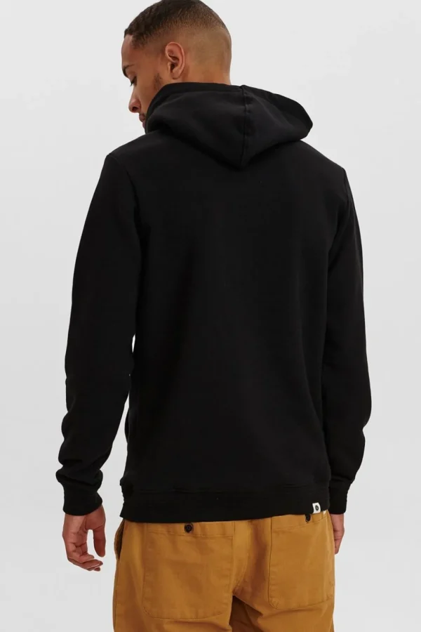 Mand Anerkjendt Aknigel Organic Hoodie - Noos - Caviar