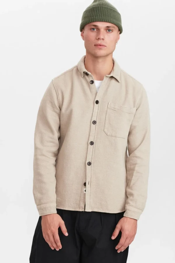 Mand Anerkjendt Akoscar Heavy Twill Overshirt - Incense