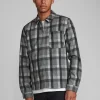 Mand Anerkjendt Akoscar Overshirt - Granit Grey Mel