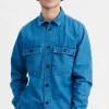 Mand Anerkjendt Akoscar Washed Denim - Cornet Blue