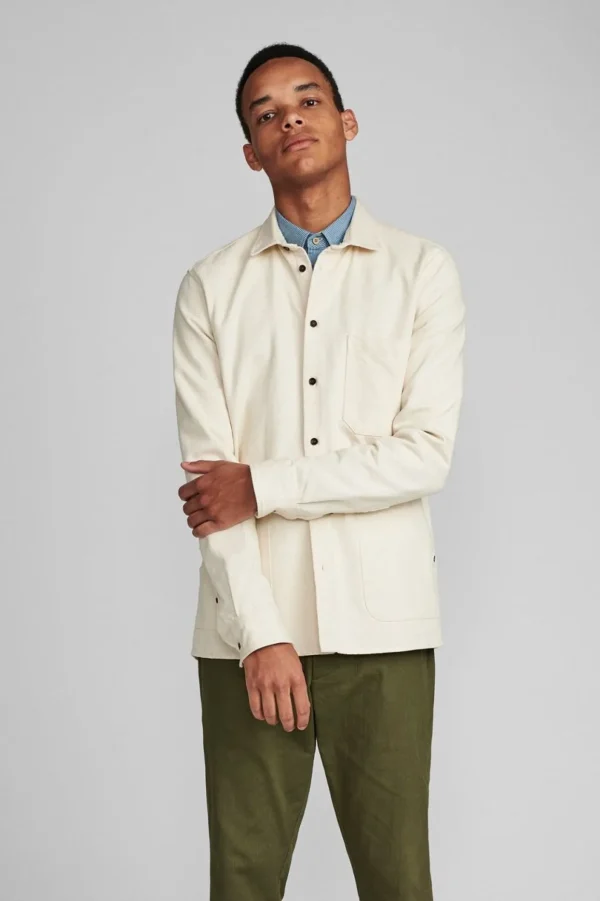 Mand Anerkjendt Akotto Overshirt - Tofu