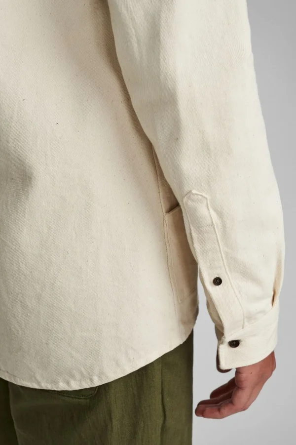 Mand Anerkjendt Akotto Overshirt - Tofu