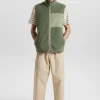 Mand Anerkjendt Akrasmus Fleece Vest - Olivine