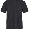 Mand Anerkjendt Akrene S/S Pique Polo - Dark Navy