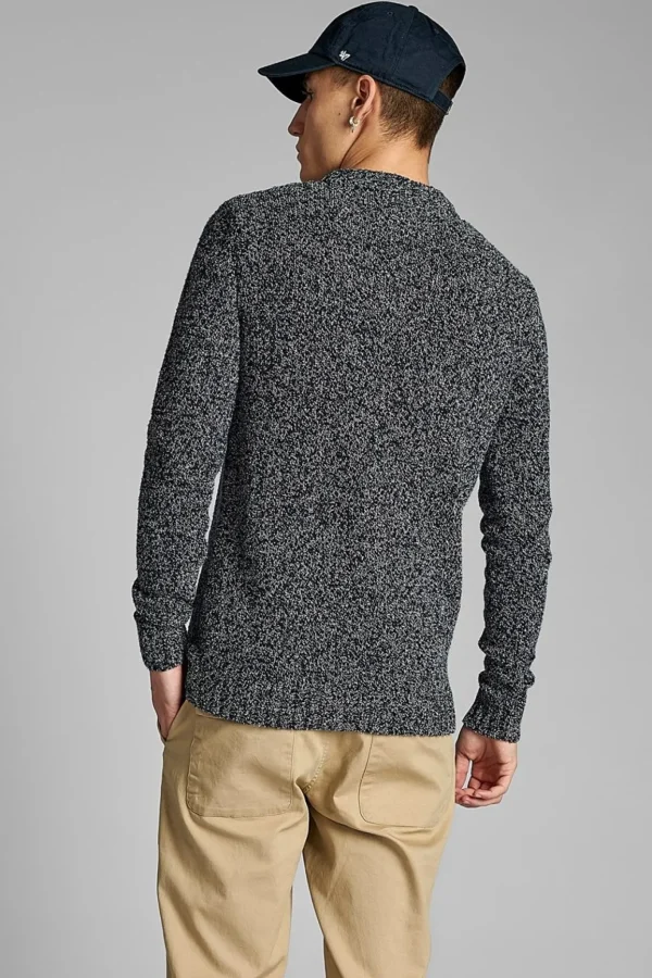 Mand Anerkjendt Akrico Crew Neck Knit - Sky Captain