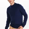 Mand Anerkjendt Akrico Lambswool Knit - Dark Navy