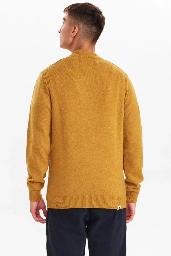 Mand Anerkjendt Akrico Lambswool Knit - Narcissus