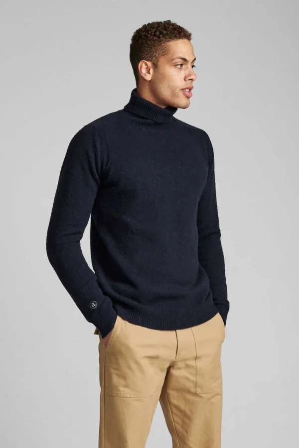 Mand Anerkjendt Akrio Knit - Sky Captain