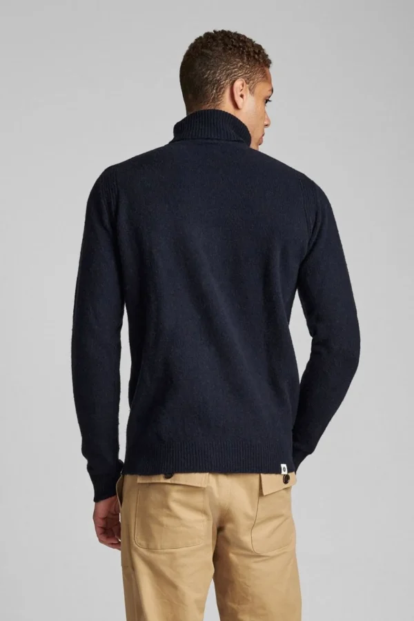 Mand Anerkjendt Akrio Knit - Sky Captain