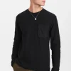 Mand Anerkjendt Akrobert Structure Jersey T Shirt - Caviar