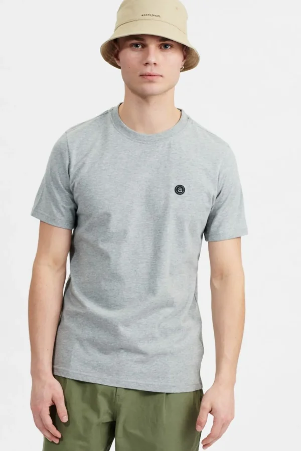 Mand Anerkjendt Akrod T-Shirt - Noos - Light Grey Mel