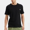 Mand Anerkjendt Akrune Noos Pocket Tee - Caviar