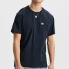 Mand Anerkjendt Akrune Noos Pocket Tee - Sky Captain