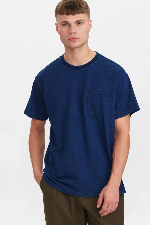 Mand Anerkjendt Akrune Terry T Shirt - Sky Captain