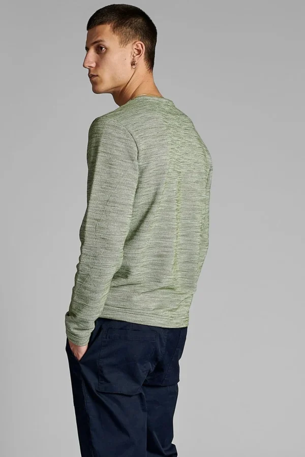 Mand Anerkjendt Aksail Ls Sweat - Vineyard Green