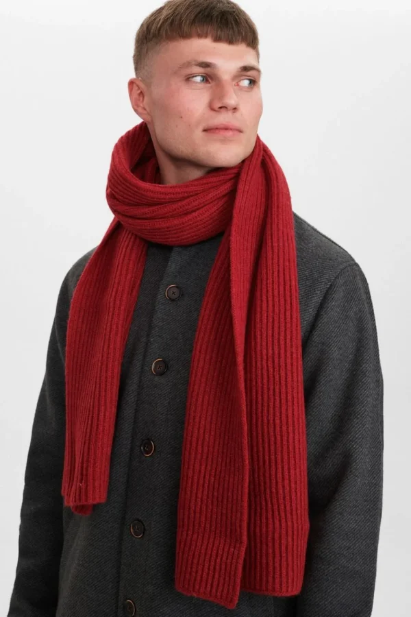 Mand Anerkjendt Aksantana Scarf - Red Dahlia