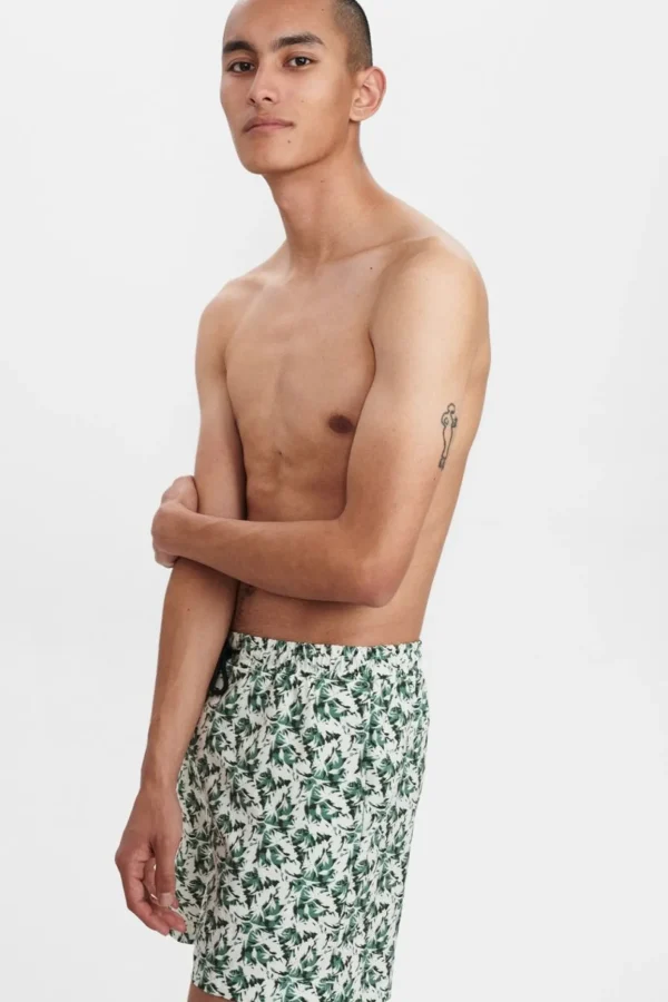 Mand Anerkjendt Akshark Aop Swimshorts - Tofu